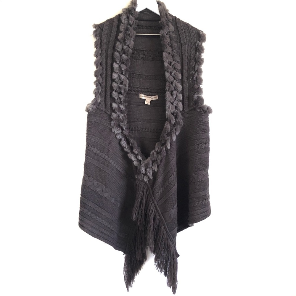 Nine West Vintage America Jean's Cable Knit Shrug